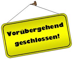 Vorübergehend geschlossen