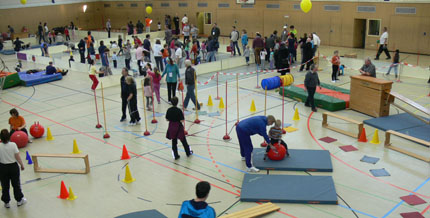 Parcours für Kinder